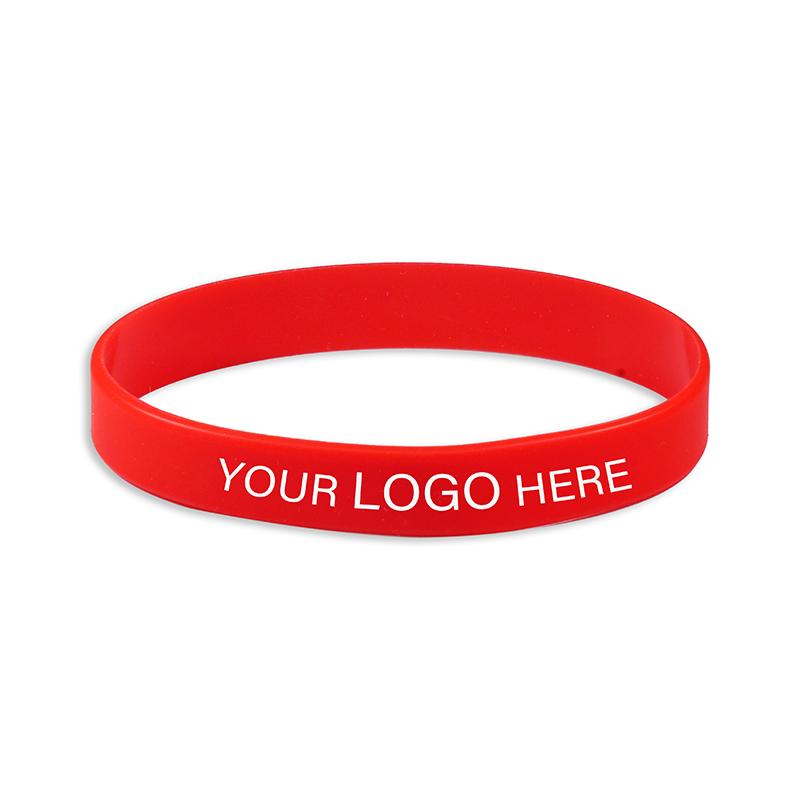 Wrist band with Logo - Red